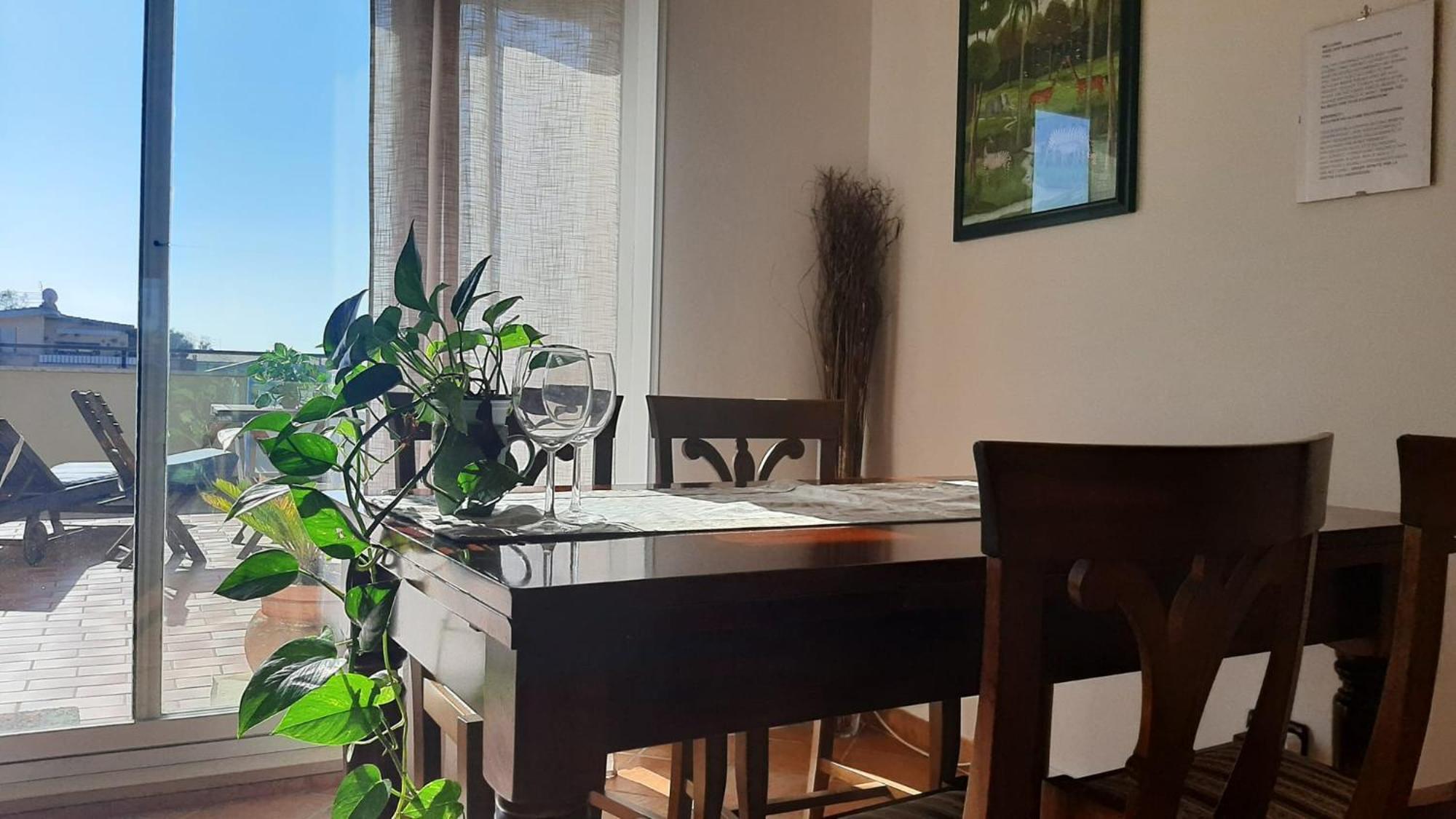 La Terrazza Sul Faro Apartment Fiumicino Luaran gambar